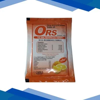 ORS (CADILA) ORANGE FLAVOUR Sachet 21.8gm