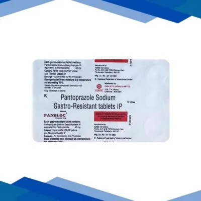 Panbloc 40mg Tablet 15’S