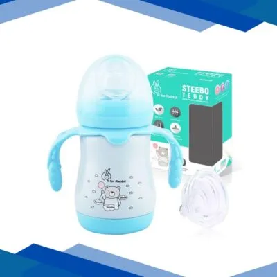 R For Rabbit Steebo Teddy Spout Cup 210 ml – Blue