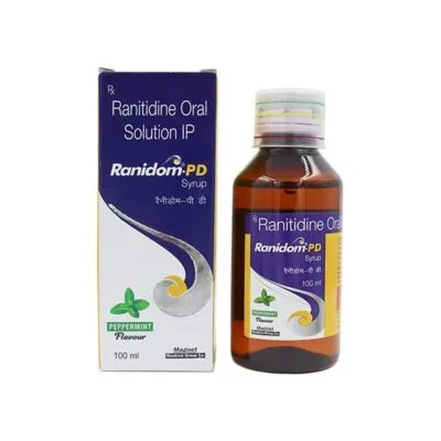 Ranidom PD Peppermint Flavour Syrup 100ml
