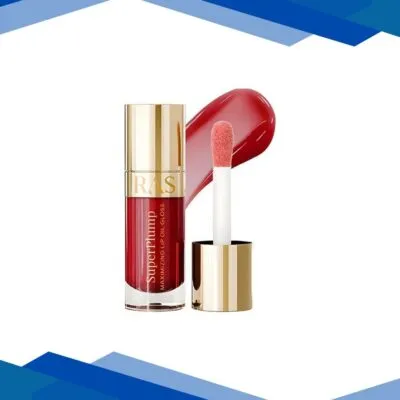 RAS Luxury Skincare Super Plump Lip Oil Gloss – Black Cherry Glow 9 ml