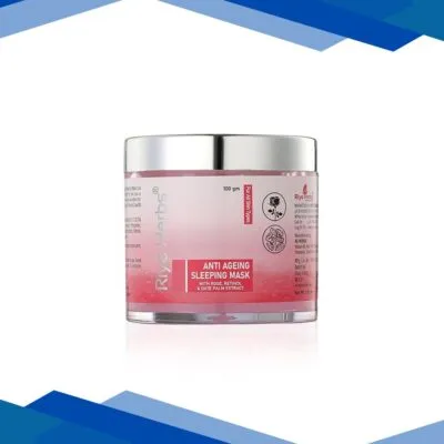 Riyo Herbs Anti Ageing Sleeping Mask – Rose Retinol & Date Palm Extract 100 gm