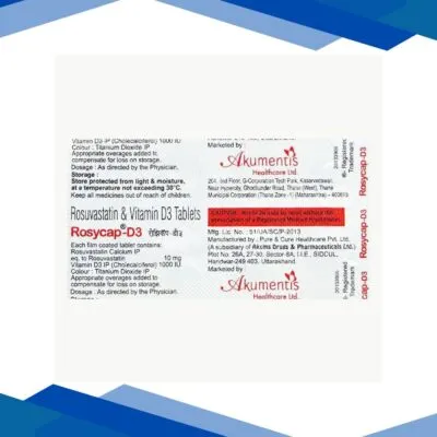 Rosycap D3 Tablet 10’S