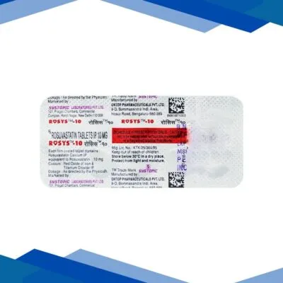 Rosys 10mg Tablet 10’S