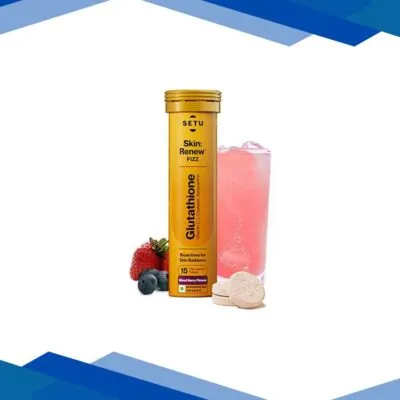 Setu Skin Renew – 15 Effervescent Tablets, Glutathione With Vitamin C, Gluta Fizz, Mixed Berry Flavour 1’s