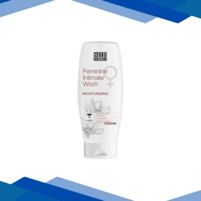 SheNeed Moisturizing Feminine Intimate Wash 100% Natural with Aloe Vera, Lotus Sea Oil and Sea Buckthorn Oil 200 ml