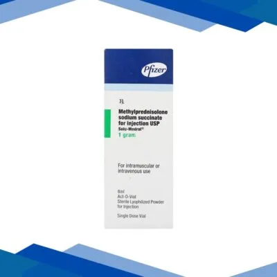 Solu Medrol 1gm Injection 8ml