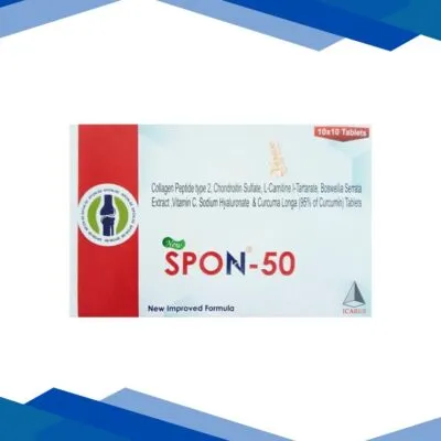SPON NEW 50 Tablet 10’s