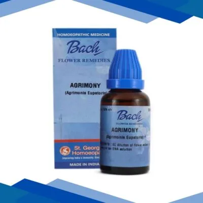 St. George’s Bach Flower Agrimony 6 CH 30 ml