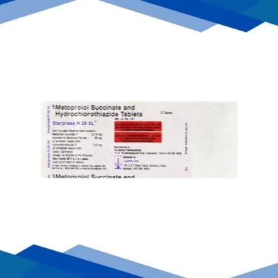 Starpress H XL 25mg Tablet 10’S