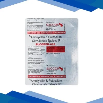 SUCOPEN 625mg Tablet 6’s