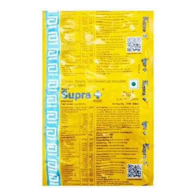 SUPRA PLUS NEW GLUTEN FREE Tablet 15’s