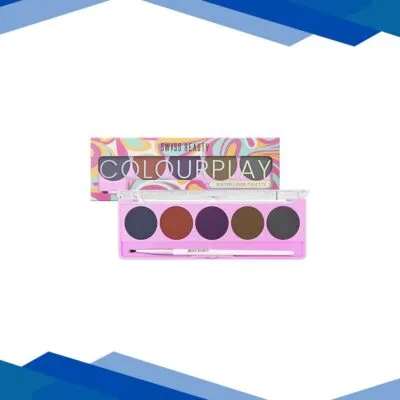 Swiss Beauty Colourplay Water Liner Palette-Sundowner 5 gm