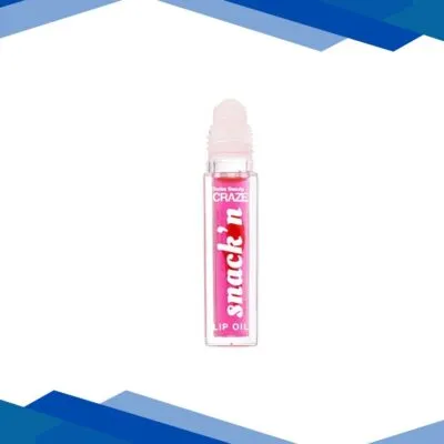 Swiss Beauty Craze Snack’n Nourishing Lip Oil, with Vitamin E and Hyaluronic Acid 3. Pink Sorbet 4.5 ml
