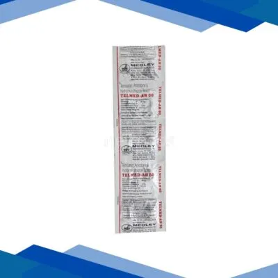 Telmed AH 80mg Tablet 10’S