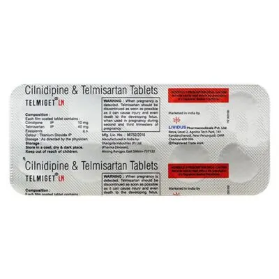 TELMIGET LN Tablet 10's