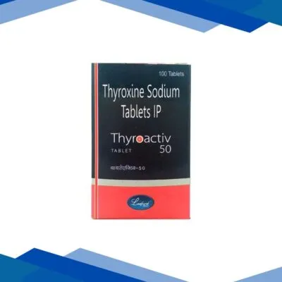 Thyroactiv 50mcg Tablet 100’S