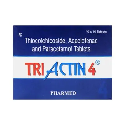 Triactin 4mg Tablet 10’S