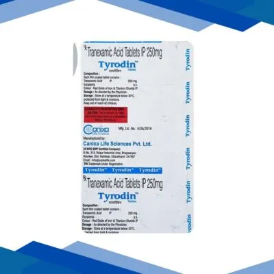 Tyrodin 250mg Tablet 10’S