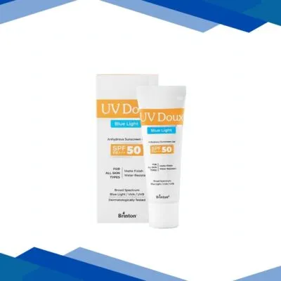 UV Doux Blue Light SPF 50 PA+++ Anhydrous Sunscreen Gel 30 g