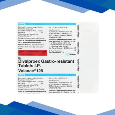 VALANCE 125mg Tablet 15’s