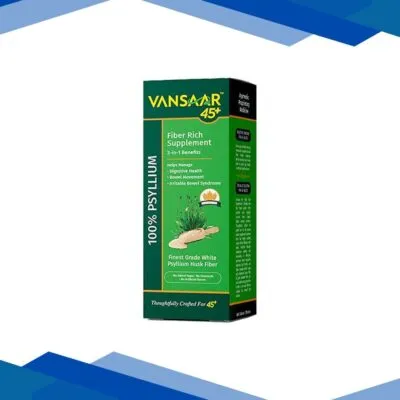 Vansaar 45+ Isabgol Fiber Rich Supplement 180 g