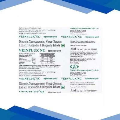 VEINFLUX NC Tablet 10’s