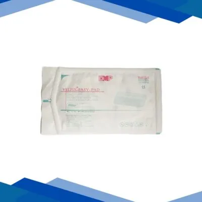 Velfix – Easy + Pad Non Woven Dressing with Non Adherent Pad (5507E) (8 cm x 15 cm) 1’s