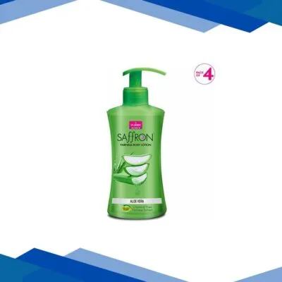 Vi-John Saffron Fairness Body Lotion – Aloevera – Pack of 4 x 250 ml