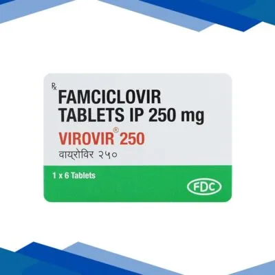 Virovir 250mg Tablet 6’S