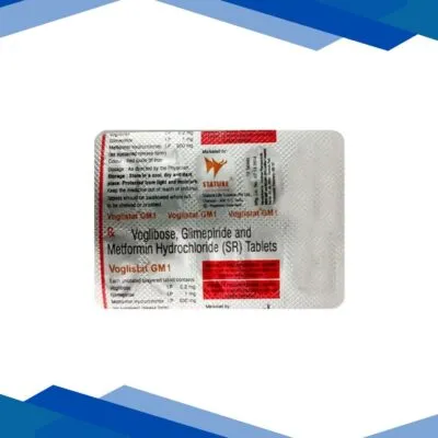 VOGLISTAT GM 1 Tablet 10’s