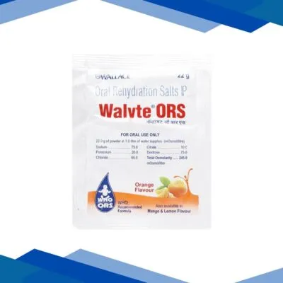 WALYTE ORS ORANGE FLAVOUR Sachet 22gm