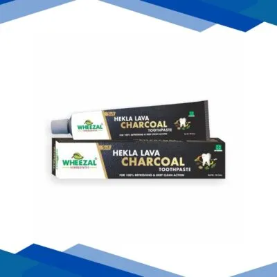Wheezal Hekla Lava Charcoal Toothpaste 100 gm