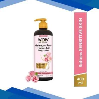 Wow Life Science Himalayan Rose Body Lotion 400 ml