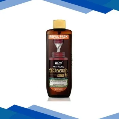 WOW Skin Science Anti Acne Face Wash Refill Pack 200 ml