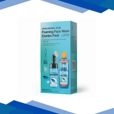 WOW Skin Science Hyaluronic Acid Foaming Face Wash Combo Pack 1’s