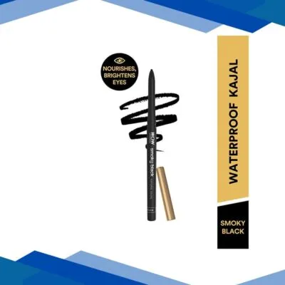 WOW Skin Science Smoky Black 90% Natural Kajal 0.35 gm