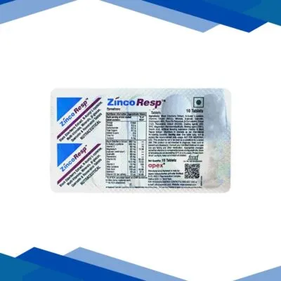 ZINCORESP Tablet 10’s