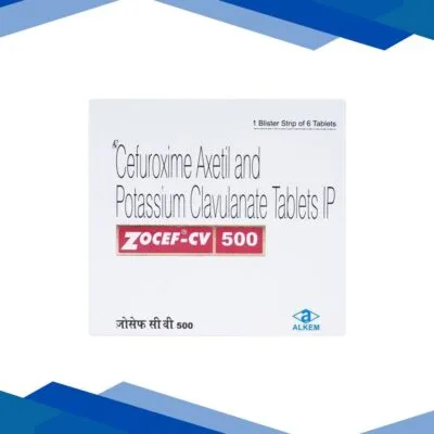 Zocef CV 500mg Tablet 6’S