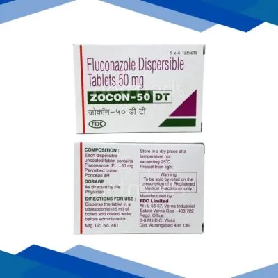 Zocon DT 50mg Tablet 4’S