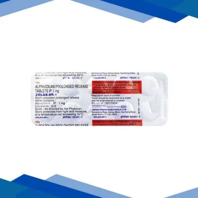 Zolax SR 1mg Tablet 10’S